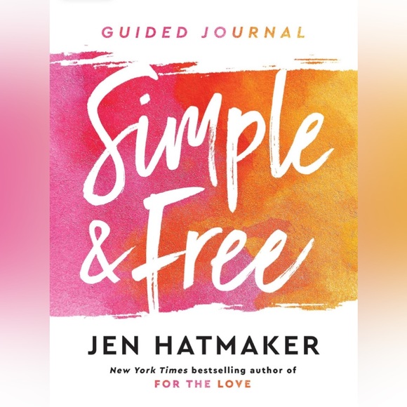 Simple and Free: Guided Journal Book by Jen Hatmaker - Picture 1 of 11